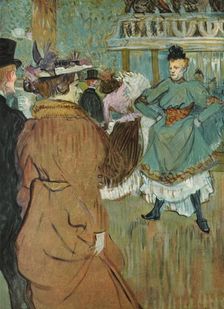 Quadrille at the Moulin Rouge 1892, (1952). Creator: Henri de Toulouse-Lautrec