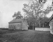 Quaker Meeting House, Battlefield of Princeton, New Jersey, USA, c1900. Creator: Unknown