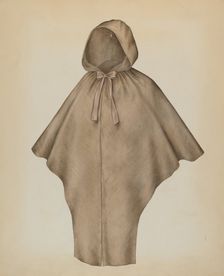Quaker Cape, c. 1938. Creator: Melita Hofmann