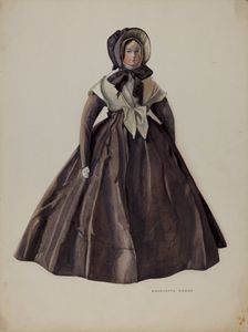 Quaker Costume Doll, 1935/1942. Creator: Charlotte Angus