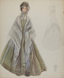 Quaker Doll, 1935/1942. Creator: Gwyneth King