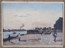 Quai de Bercy, around 1874, c1874. Creator: Armand Guillaumin