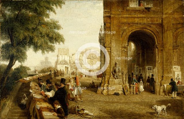 Quai de Conti, in 1846, 1846. Creator: William Parrott.