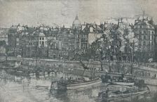 Quai Des Grands Augustins, Paris 1906. Creator: Donald Shaw MacLaughlan