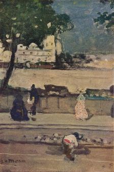 Quai Des Grands Augustins, Paris c19th century. Artist: James Wilson Morrice
