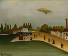 Quai d'Ivry. Artist: Rousseau, Henri Julien Félix (1844-1910)