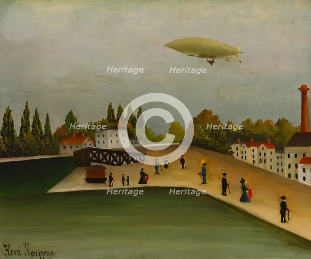 Quai d'Ivry. Artist: Rousseau, Henri Julien Félix (1844-1910)