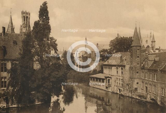 'Quai du Rosaire', c1928. Artist: Unknown.