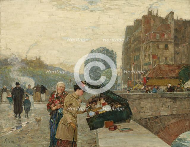 Quai Saint-Michel, 1888.