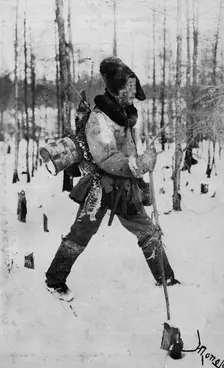 Quail Hunter, late 19th cent - early 20th cent. Creator: I Popov