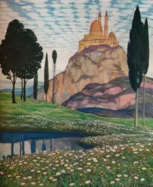 Qualsburg c1926. Artist: Herbert Von Reyl-Hanisch