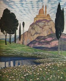 Qualsburg c1926. Artist: Herbert Von Reyl-Hanisch