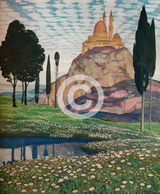 'Qualsburg', c1926. Artist: Herbert Von Reyl-Hanisch.