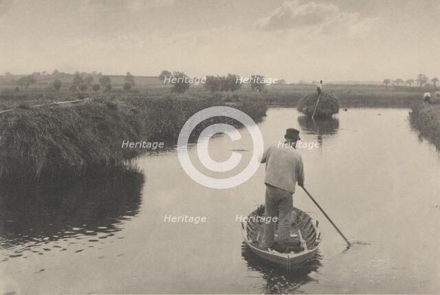 Quanting the Marsh Hay, 1886. Creator: Dr Peter Henry Emerson.