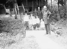 Quarantined children of cholera victim, between c1910 and c1915. Creator: Bain News Service