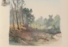 Quarry near the Hemelschen Berg in Oosterbeek, 1864-c. 1865. Creator: Maria Vos