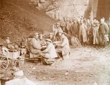 Quarry, Balleroy, northern France, c1914-c1918