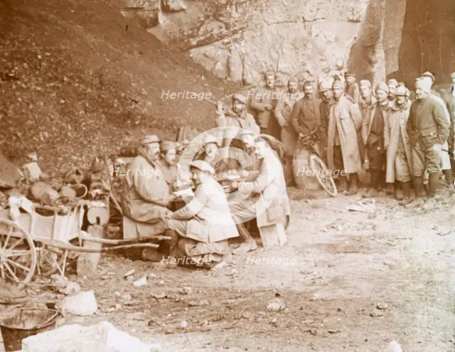 Quarry, Balleroy, northern France, c1914-c1918. Artist: Unknown.