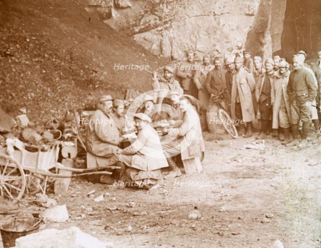 Quarry, Balleroy, northern France, c1914-c1918. Artist: Unknown.