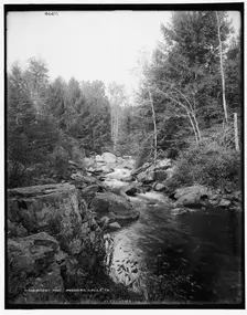 Quarry pool, Paradise Creek, Pa., c1900. Creator: Unknown