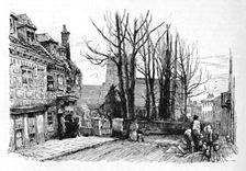 Quarry Street, with St. Mary's 1886. Artist: John Fulleylove