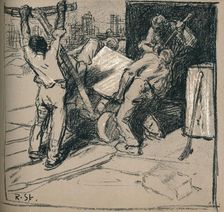 Quarrymen c1900 (1902). Artist: Robert Hermann Sterl