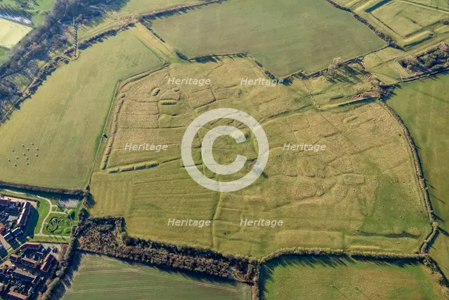 Quarrendon I deserted medieval village, Buckinghamshire, 2022. Creator: Damian Grady.
