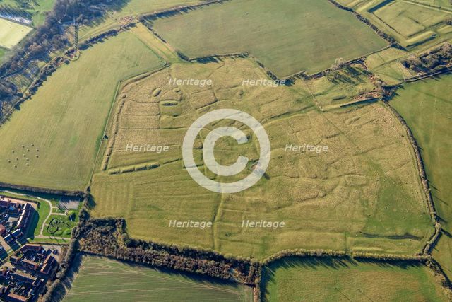 Quarrendon I deserted medieval village, Buckinghamshire, 2022. Creator: Damian Grady.
