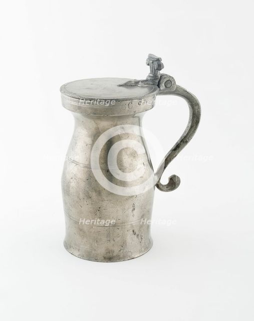 Quart Wine Measure, England, c. 1780. Creator: Unknown.