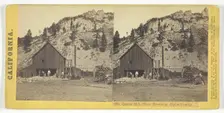 Quartz Mill, Silver Mountain, Alpine County, California, 1865. Creator: Lawrence & Houseworth