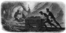 Quartz Mining California, 1859.Artist: Gustave Adolphe Chassevent-Bacques