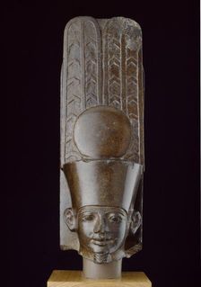Quartzite head of Amun, XXVth Dynasty (c770 BC-c715 BC)