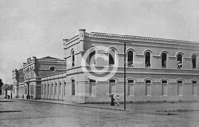 'Quartel da Luz', (Barracks of Light), 1895. Artists: Wilhelm Gaensly, Rudolf Friedrich Fra.