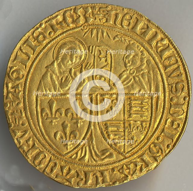 Quarter Noble of Henry VI (1422-61), British, 15th century. Creator: Unknown.