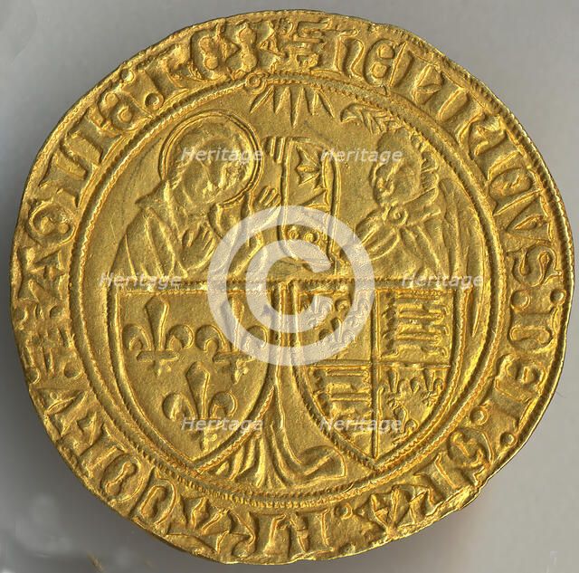 Quarter Noble of Henry VI (1422-61), British, 15th century. Creator: Unknown.