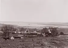 Quartermaster and Ambulance Camp, Brandy Station, Virginia, 1861-65. Creator: Tim O'Sullivan