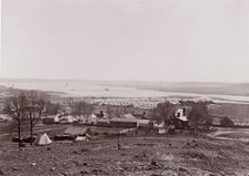 Quartermaster and Ambulance Camp, Brandy Station, Virginia, 1861-65. Creator: Tim O'Sullivan