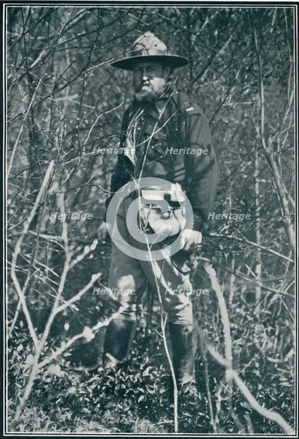 'Quartermaster Snowden. Ward of the Legion of Frontiersmen', c1908. Artist: Illustrations Bureau.