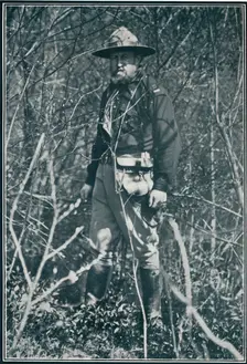 Quartermaster Snowden. Ward of the Legion of Frontiersmen c1908. Artist: Illustrations Bureau