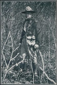 Quartermaster Snowden. Ward of the Legion of Frontiersmen c1908. Artist: Illustrations Bureau