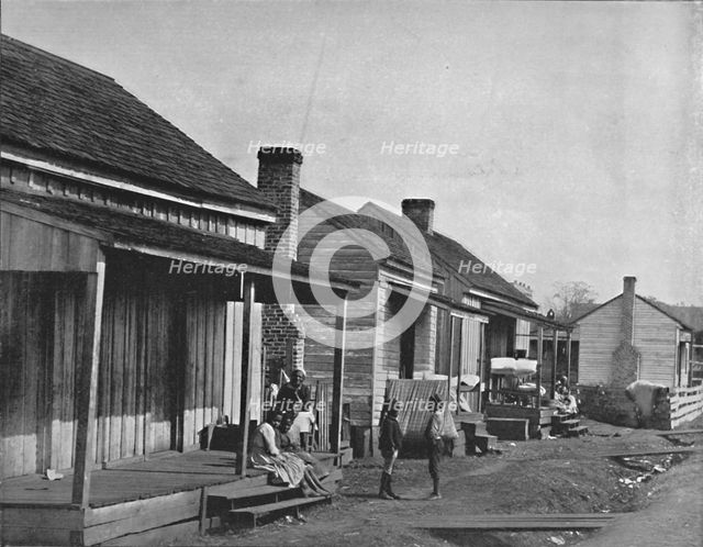 Quarters at Thomasville in Georgia', 19th century. Artist: Unknown.
