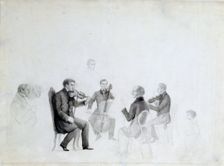 Quartet 1840s. Artist: Anon