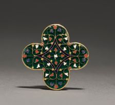Quatrilobed Plaque, c. 1300-1310. Creator: Guillaume Julien (French), probably by