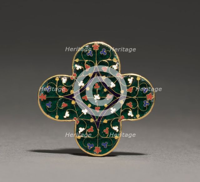 Quatrilobed Plaque, c. 1300-1310. Creator: Guillaume Julien (French), probably by.