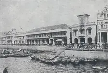 Quay at Singapore 1924