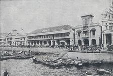 Quay at Singapore 1924