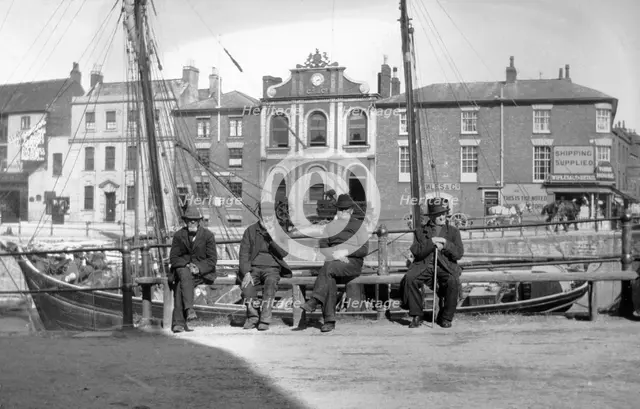 Quay, Bridgwater, Somerset, c1905. Artist: Cecil Sharp