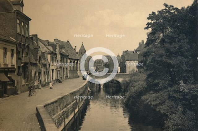 'Quay of the Ménétriers', c1910. Artist: Unknown.
