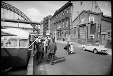 Quayside, Newcastle Upon Tyne, c1955-c1980. Creator: Ursula Clark