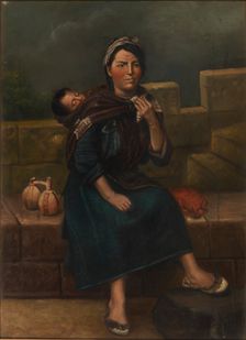 Quechua Indian, ca. 1890-1892. Creator: Unknown